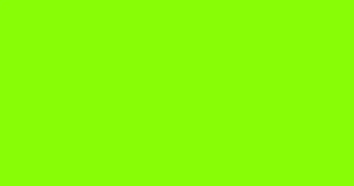 #88fd06 chartreuse color image