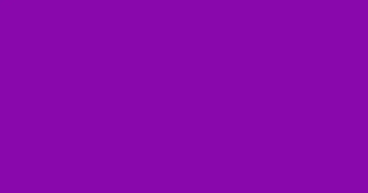 #8907ac purple color image