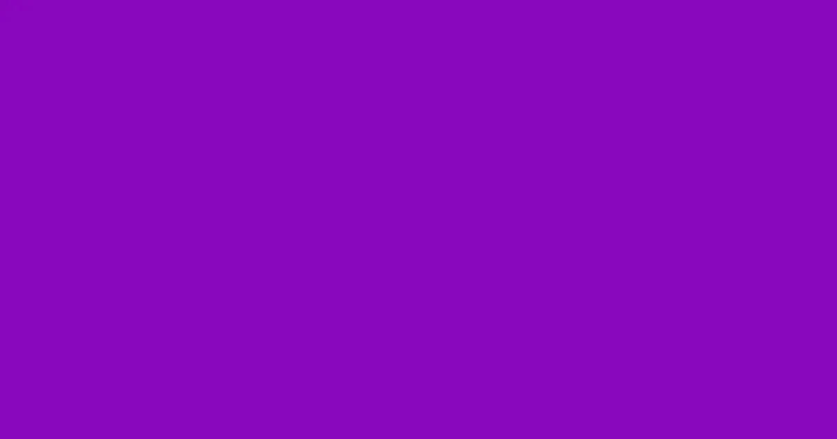 #8907be purple color image