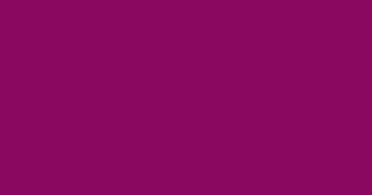 #89085f cardinal pink color image