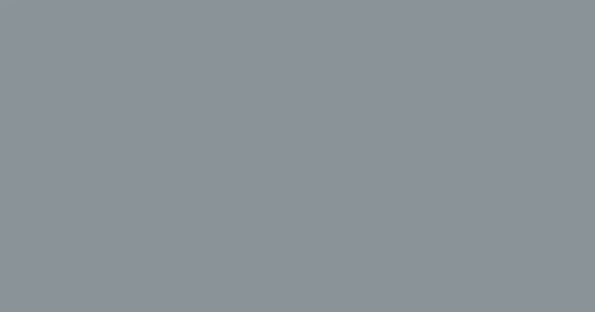 #899497 oslo gray color image