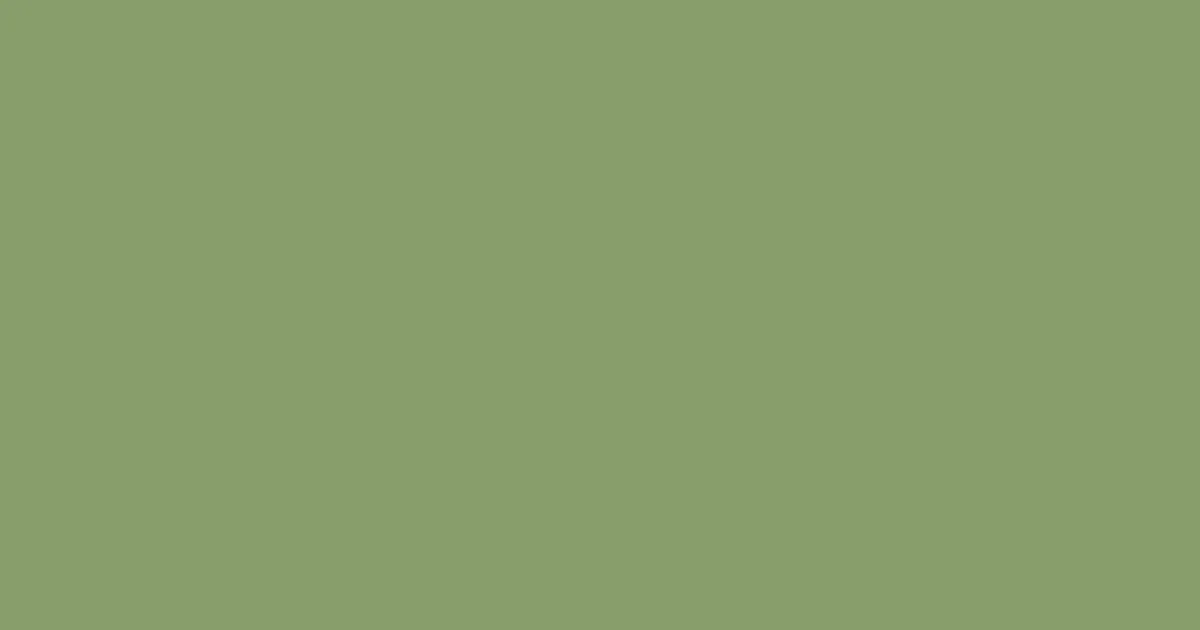 #899e6c asparagus color image