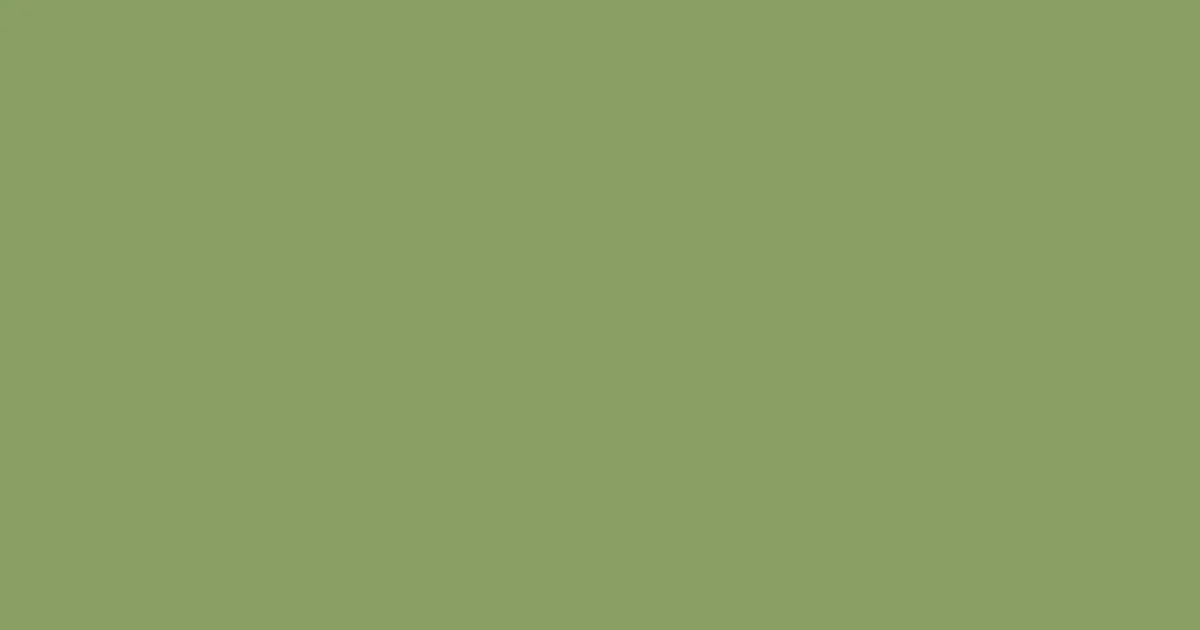 #899f63 asparagus color image