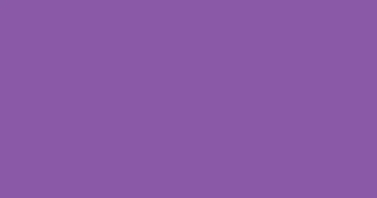 #8a59a6 vivid violet color image