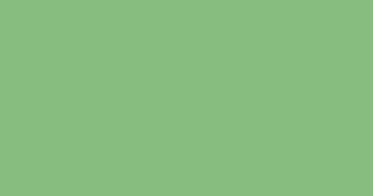 #8aba7f olivine color image