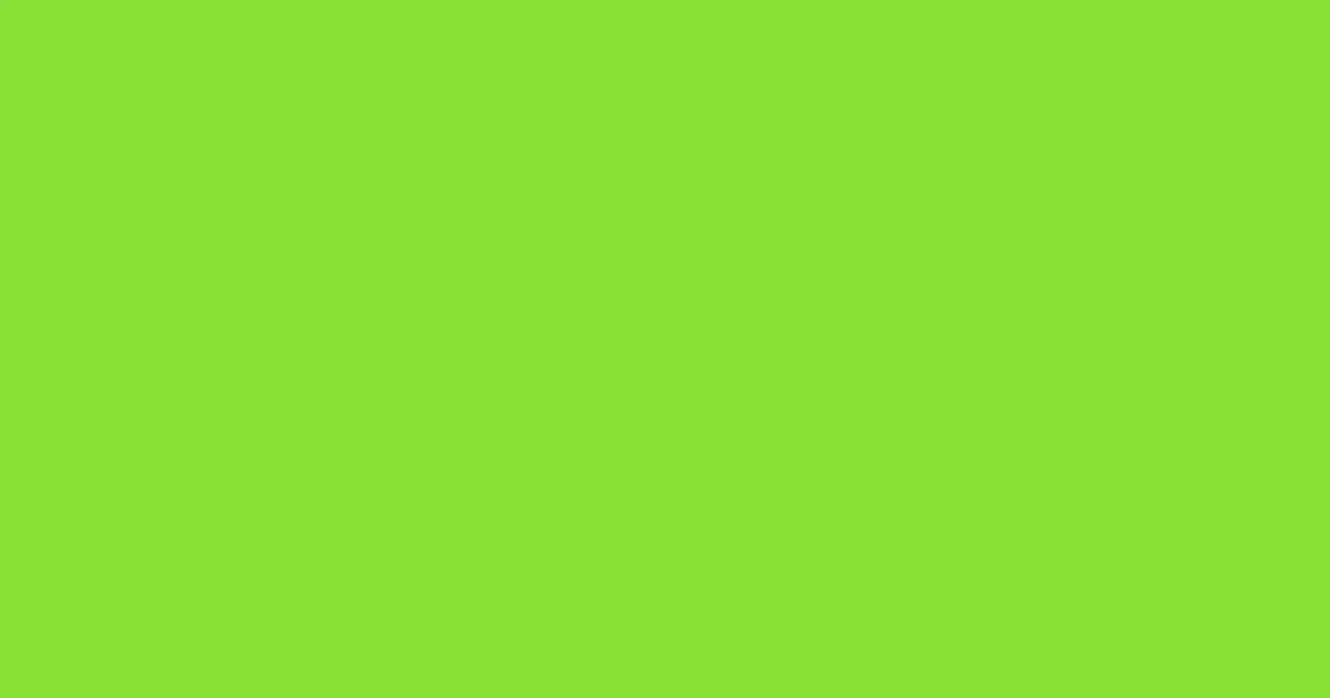 #8ae137 conifer color image