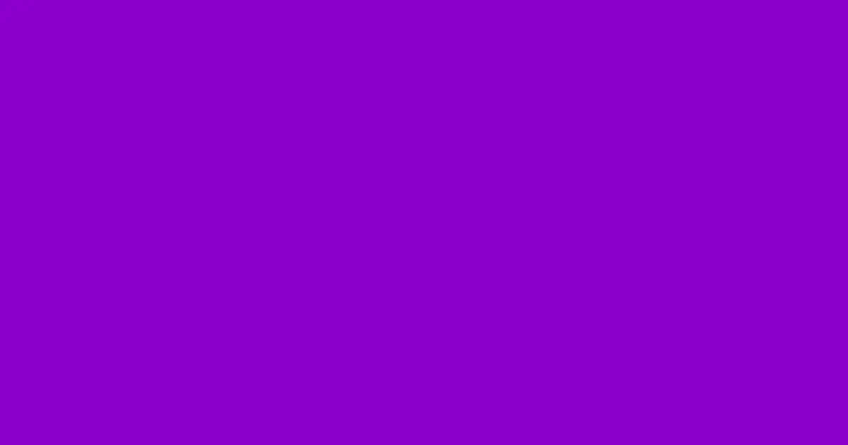 #8b00cc electric violet color image