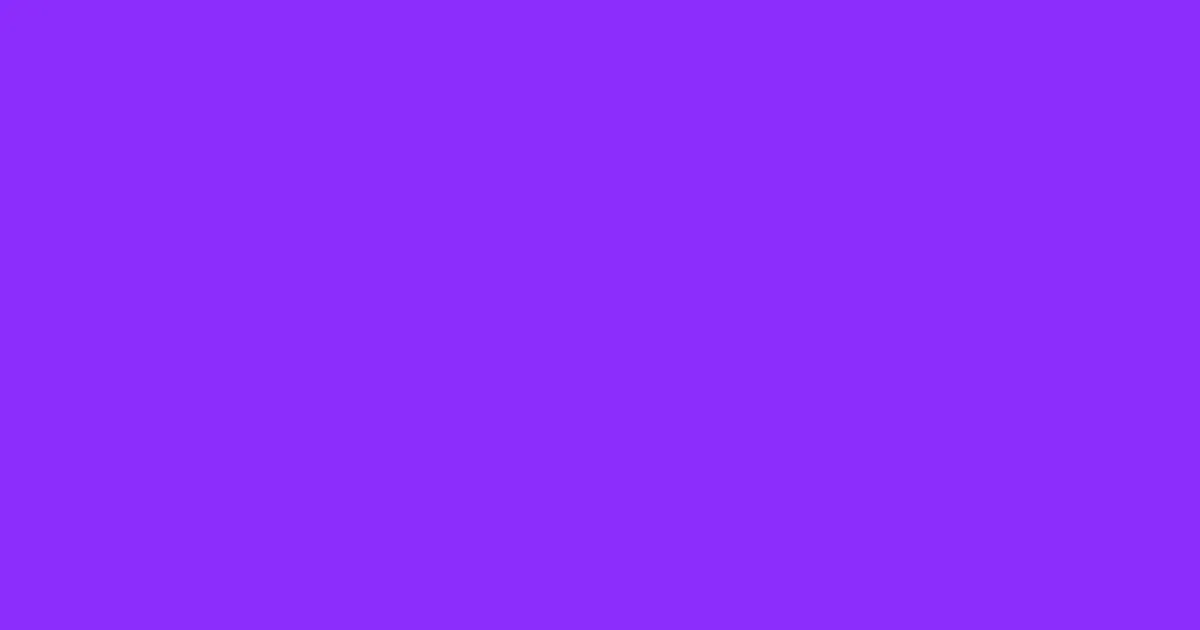 #8b2dfb electric violet color image