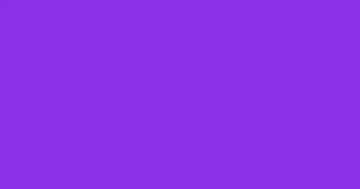 #8b2fea electric violet color image