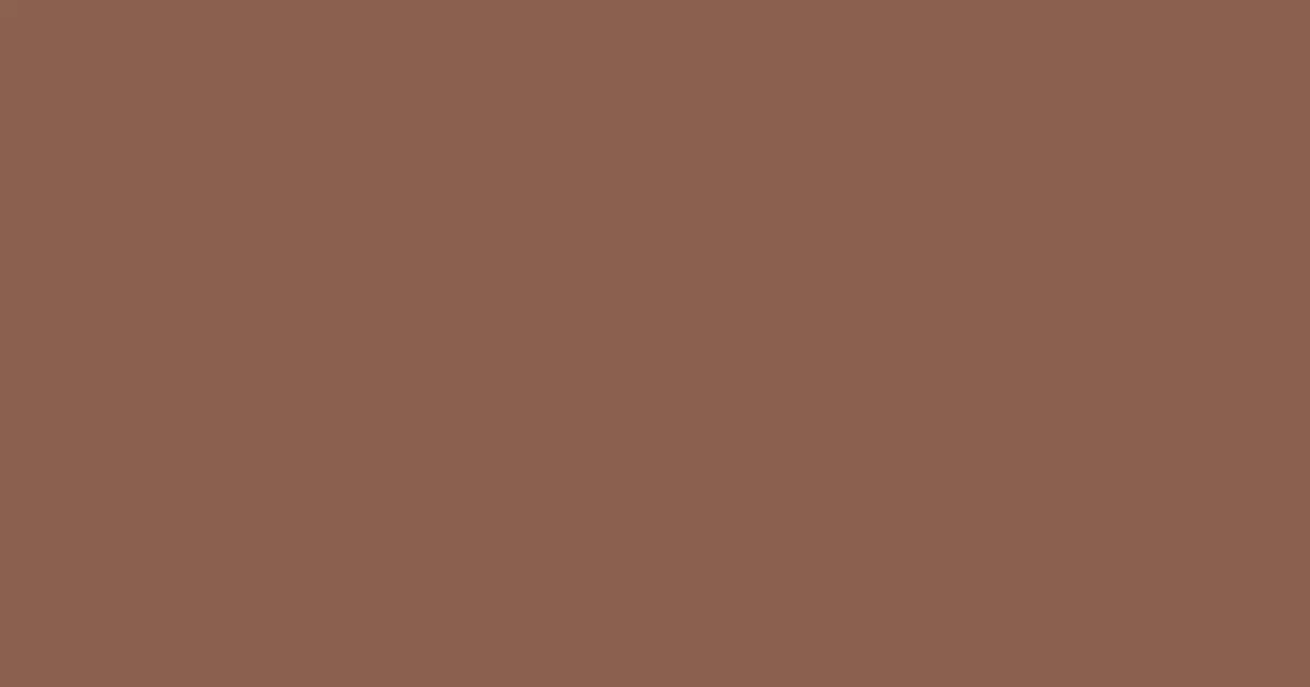 #8b614f leather color image