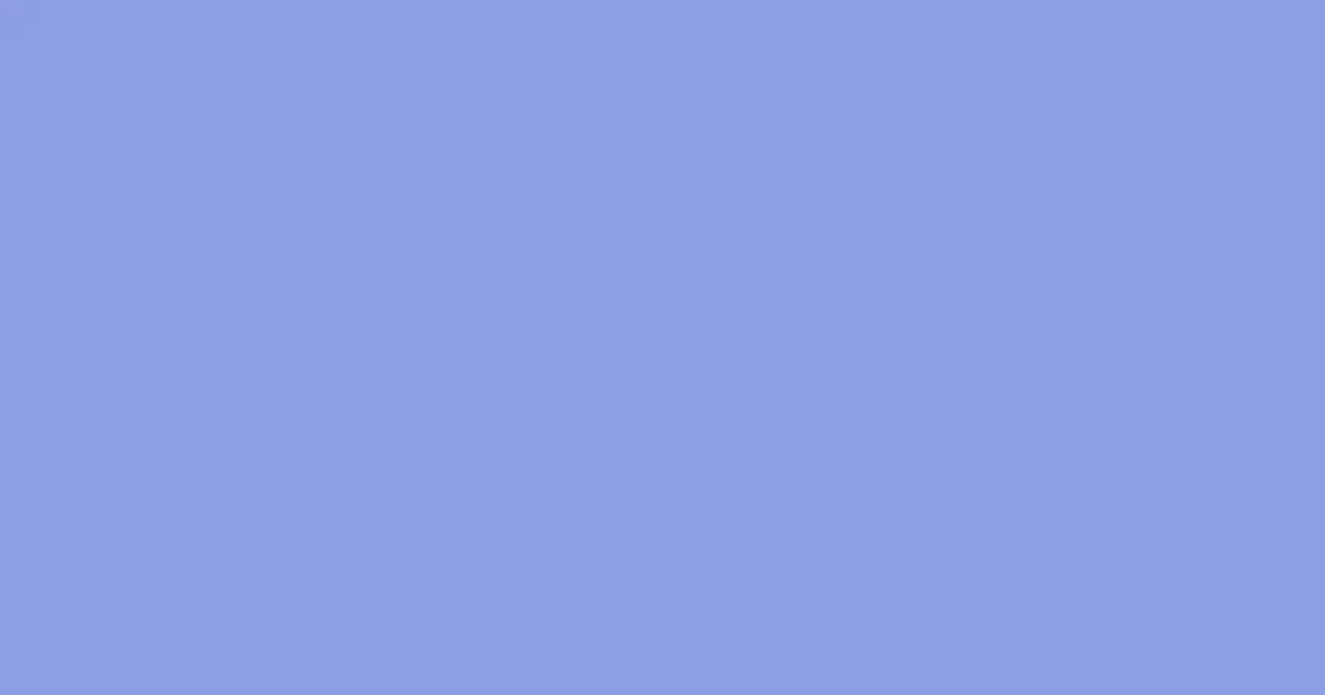#8b9ee4 dull lavender color image