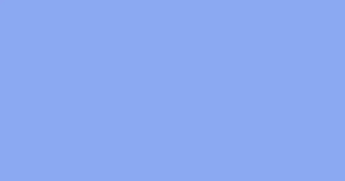 #8ba8f4 jordy blue color image