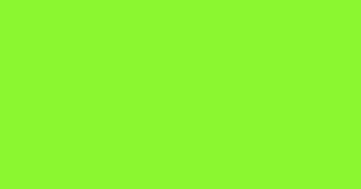 #8bf631 green lizard color image