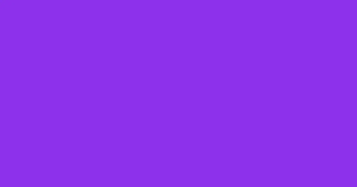 #8c31eb electric violet color image