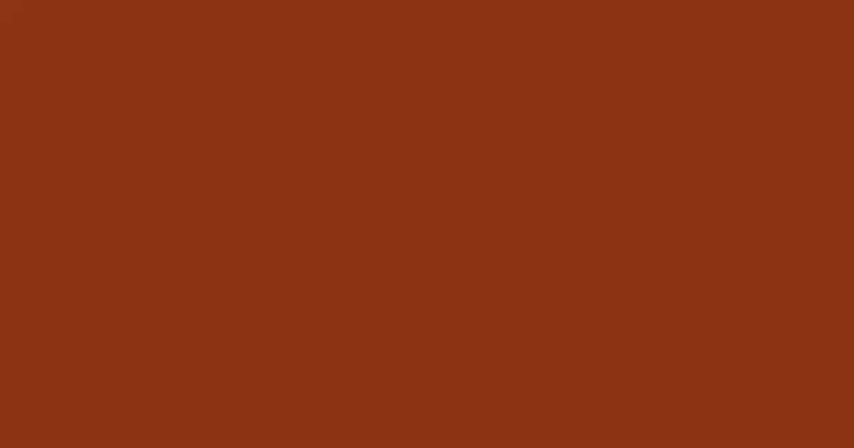 #8c3513 copper canyon color image