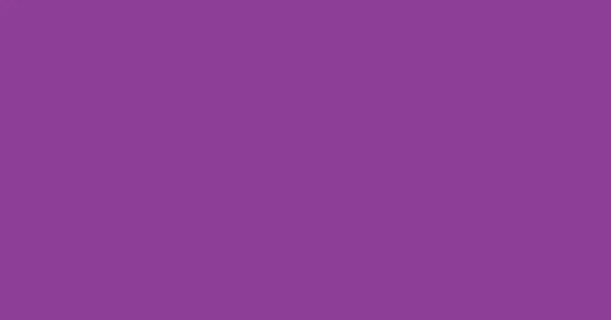 #8c3f97 vivid violet color image