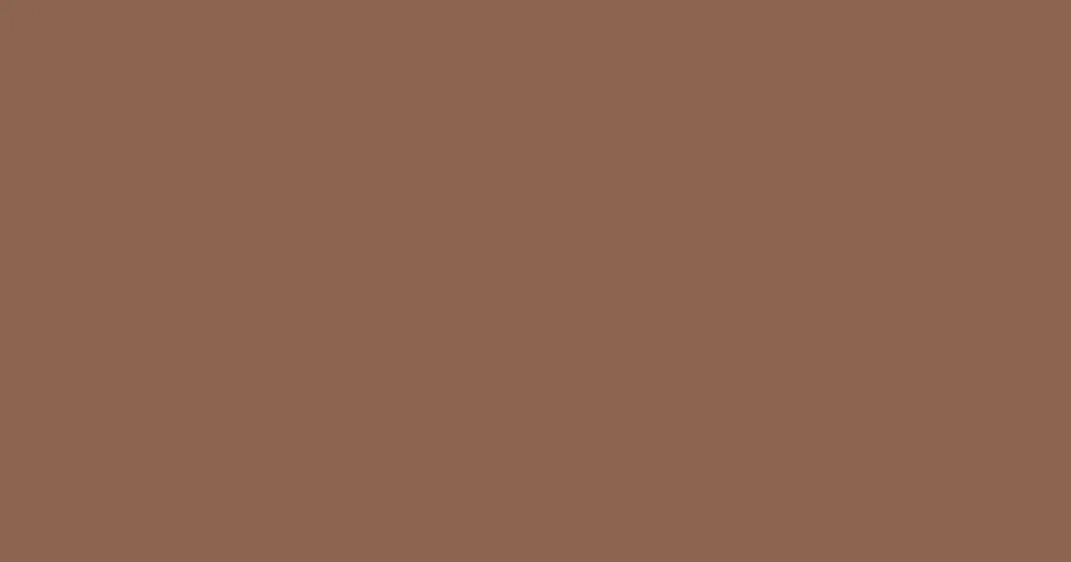 #8c644f leather color image