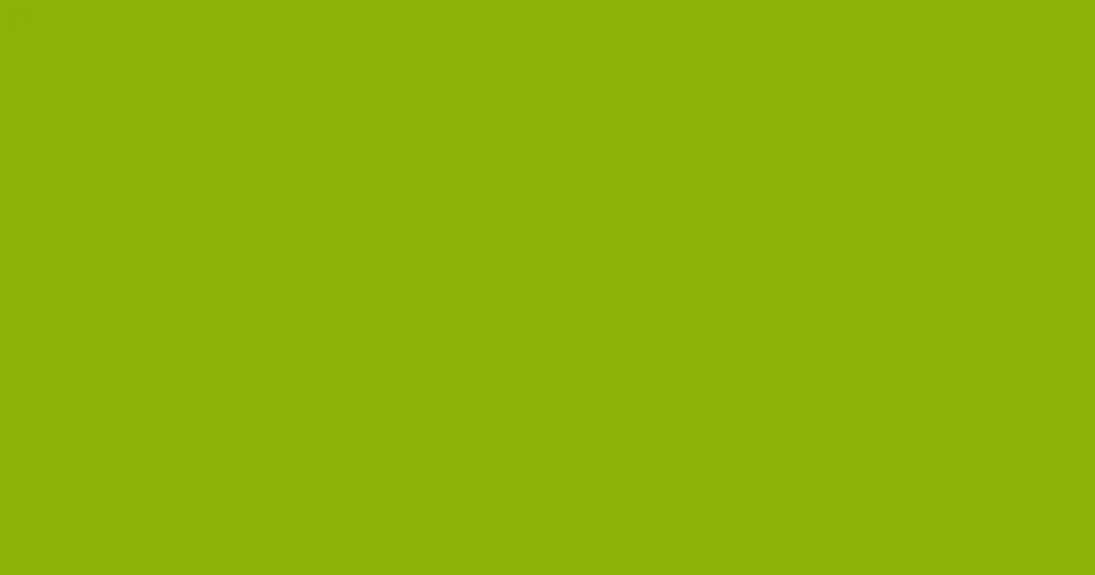 #8cb107 pistachio color image