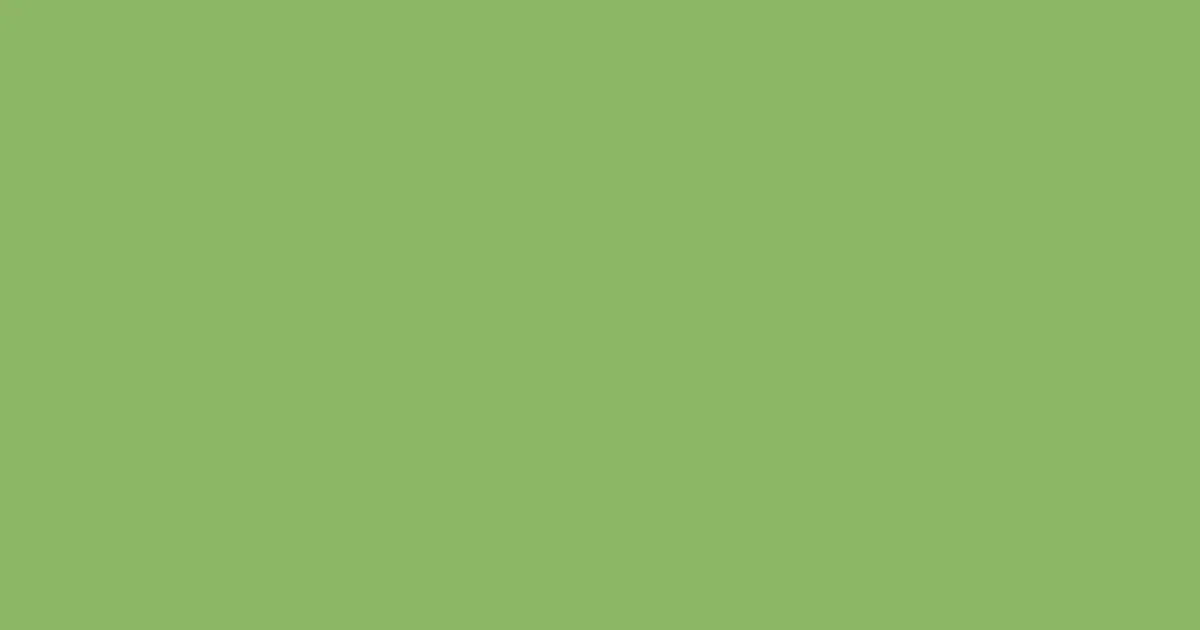 #8cb765 olivine color image