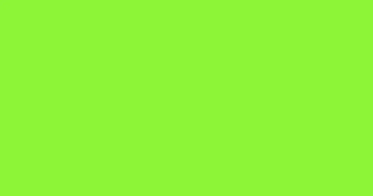 #8cf537 green lizard color image