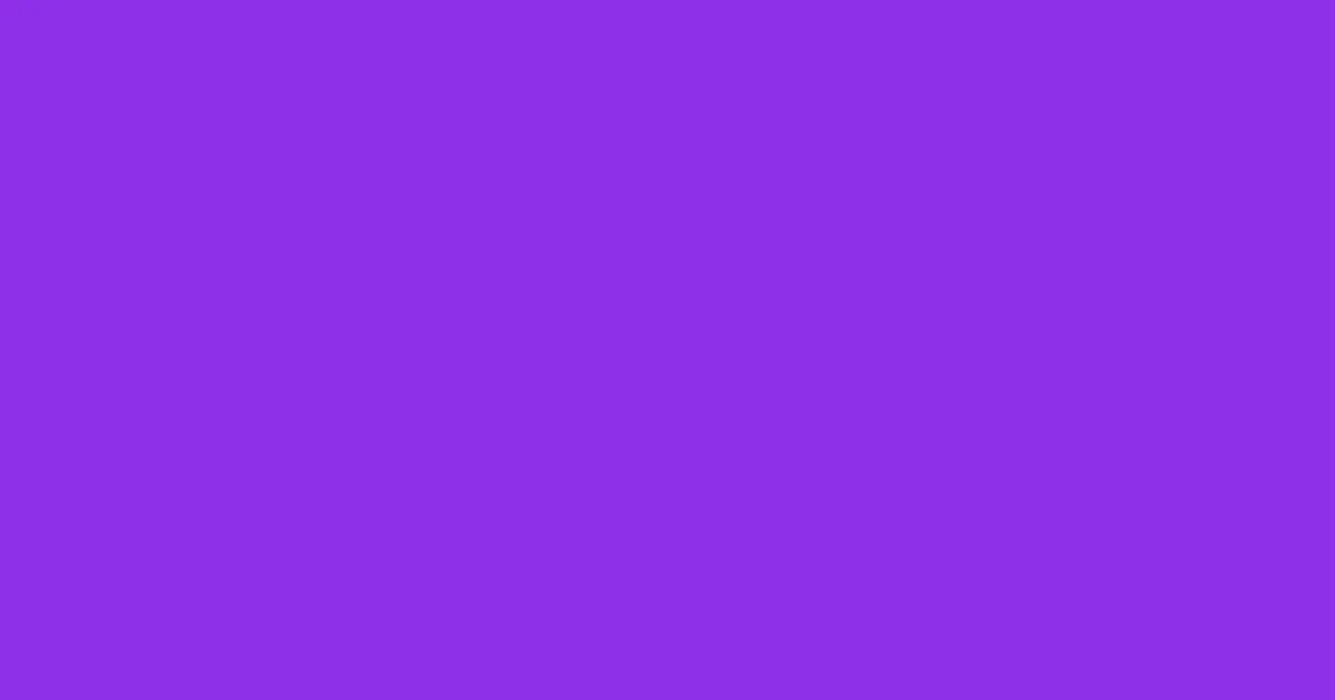 #8d30e7 purple heart color image