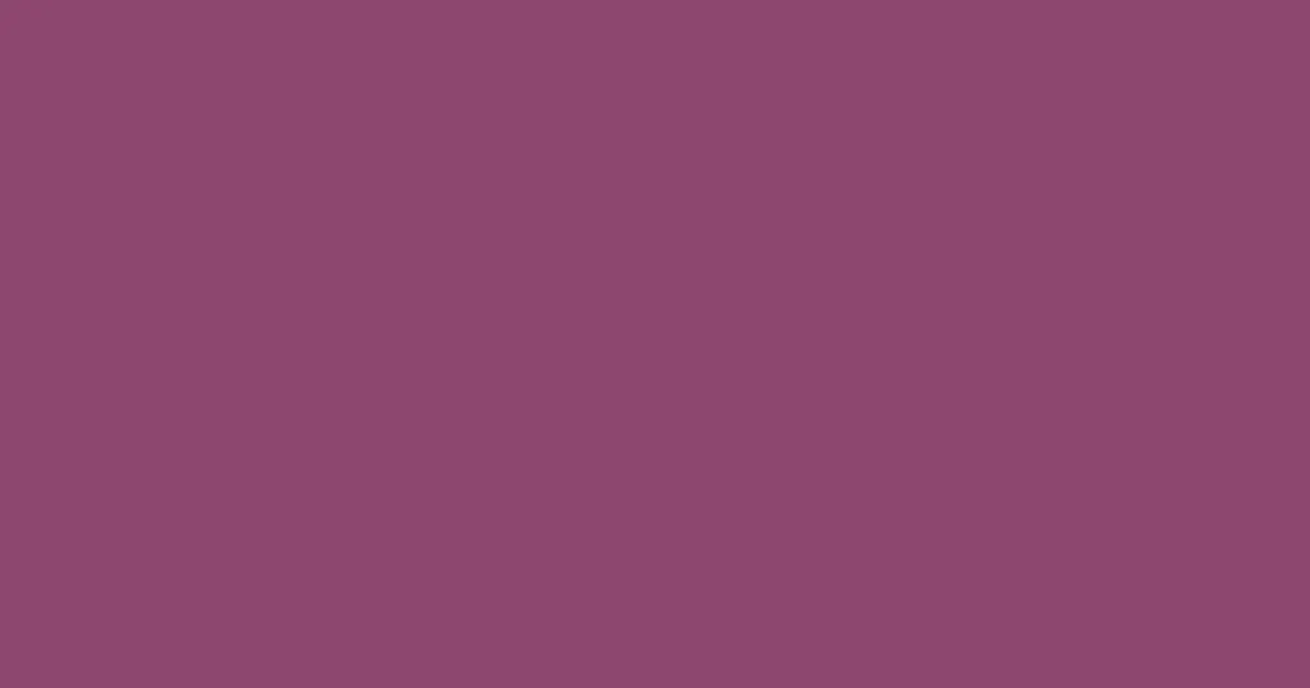 #8d486f twilight lavender color image