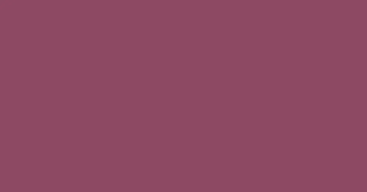 #8d4962 twilight lavender color image