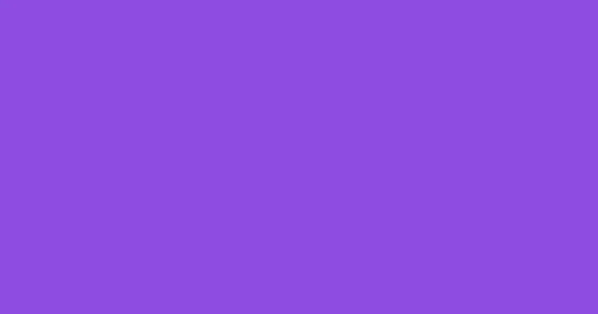 #8d4ddf medium purple color image