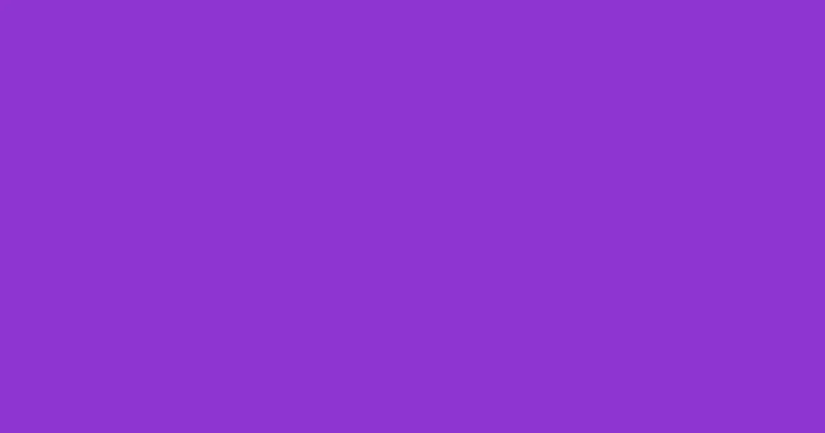 #8e36d1 purple heart color image