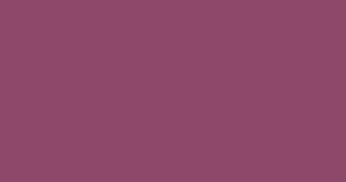 #8e4a6b twilight lavender color image