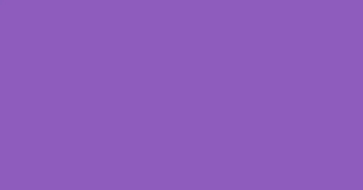 #8e5bbd purple plum color image