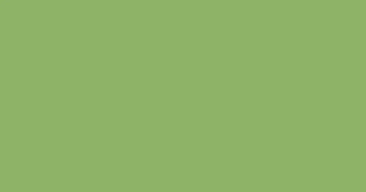 #8eb368 olivine color image