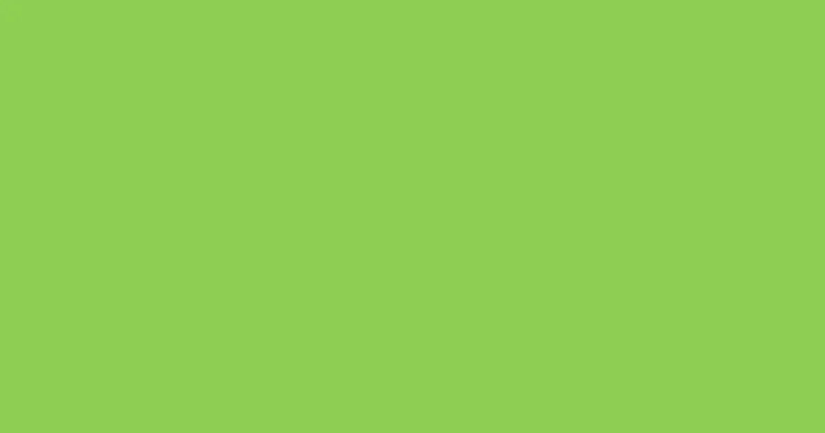 #8ecf53 conifer color image