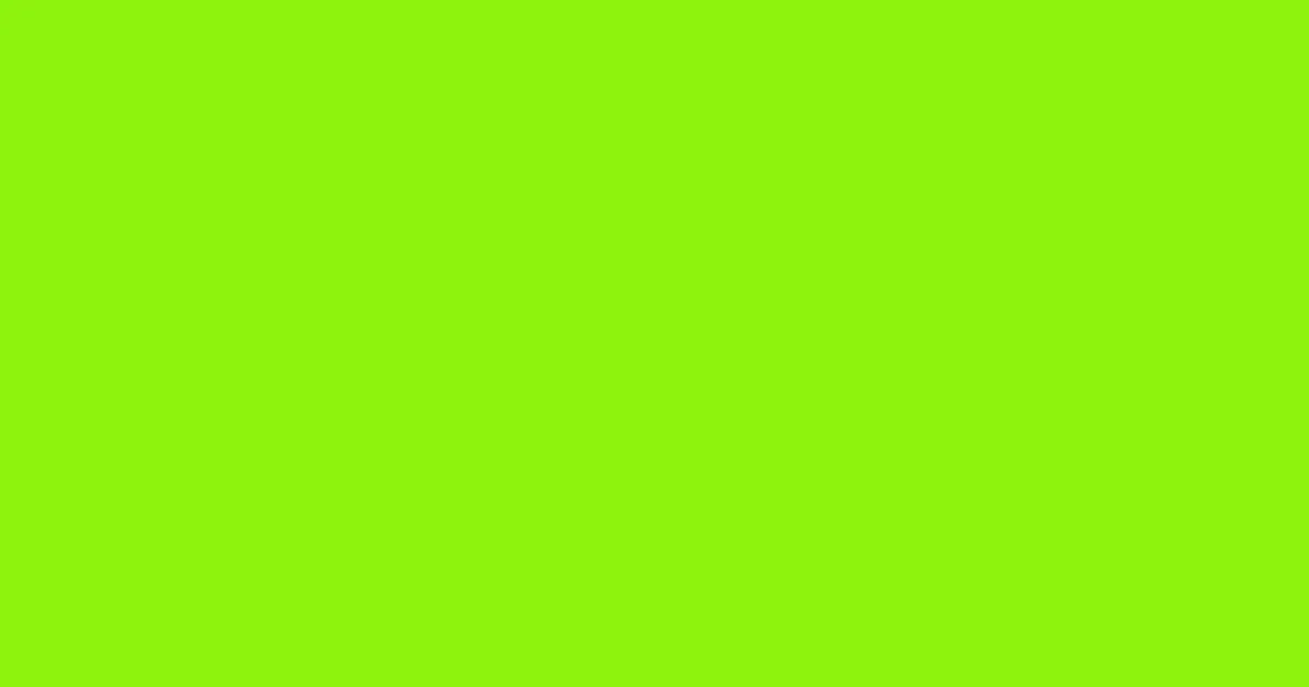 #8ef30d chartreuse color image