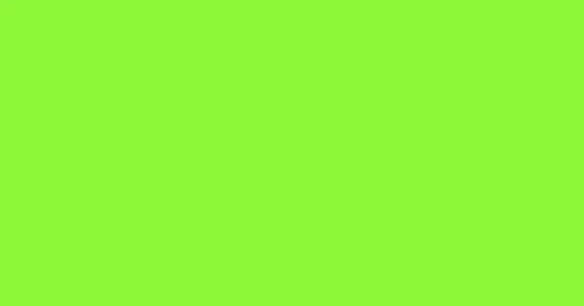 #8ef738 green lizard color image
