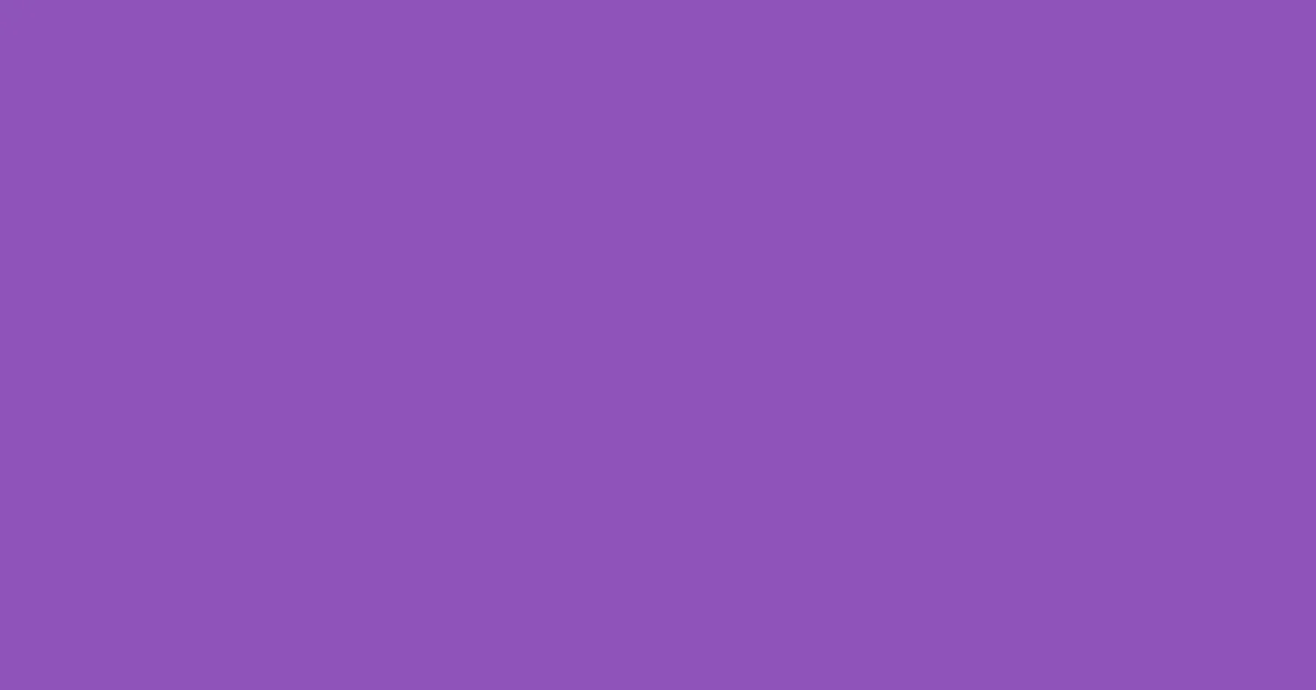 #8f53b9 purple plum color image