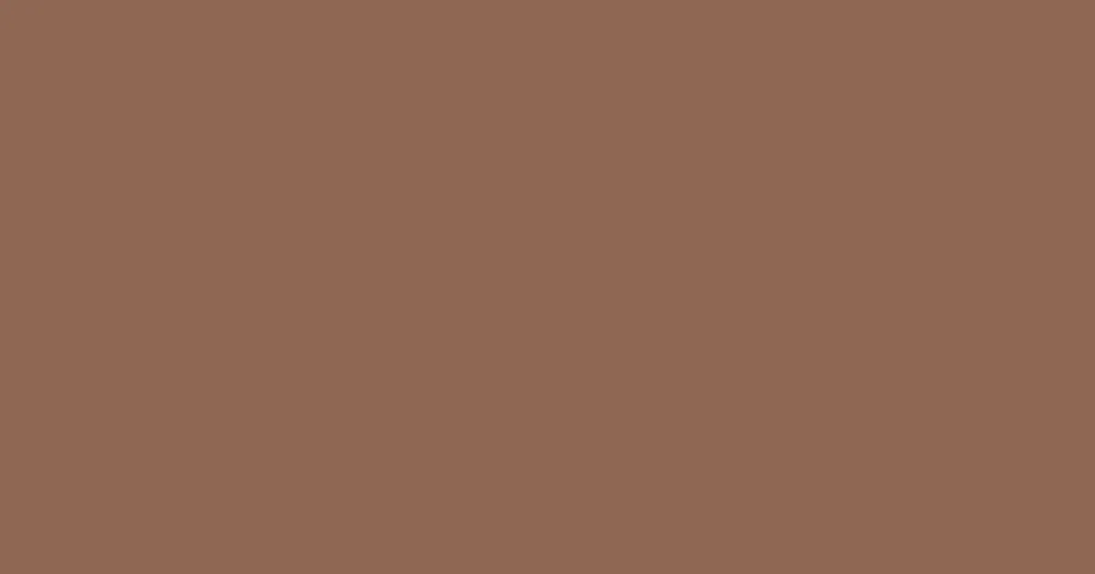 #8f6752 leather color image