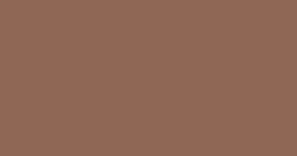 #8f6754 leather color image