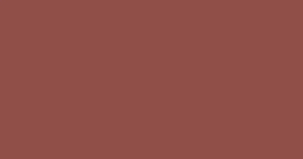 #904f47 copper rust color image