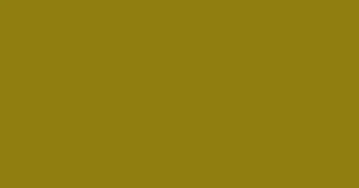 #907e11 buttered rum color image