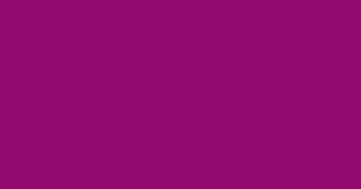 #91076f cardinal pink color image