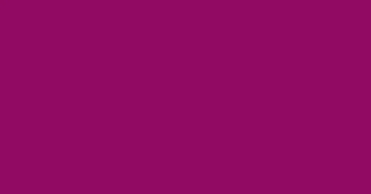 #910a62 cardinal pink color image