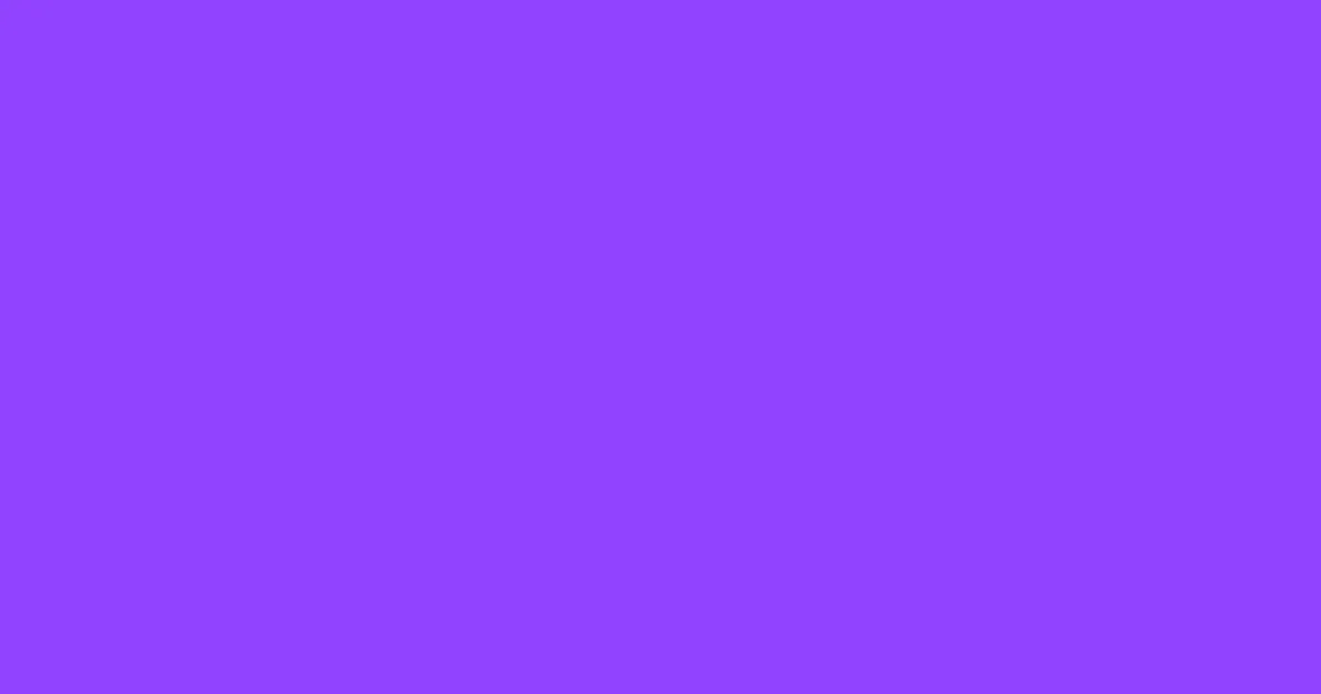 #9142ff electric violet color image