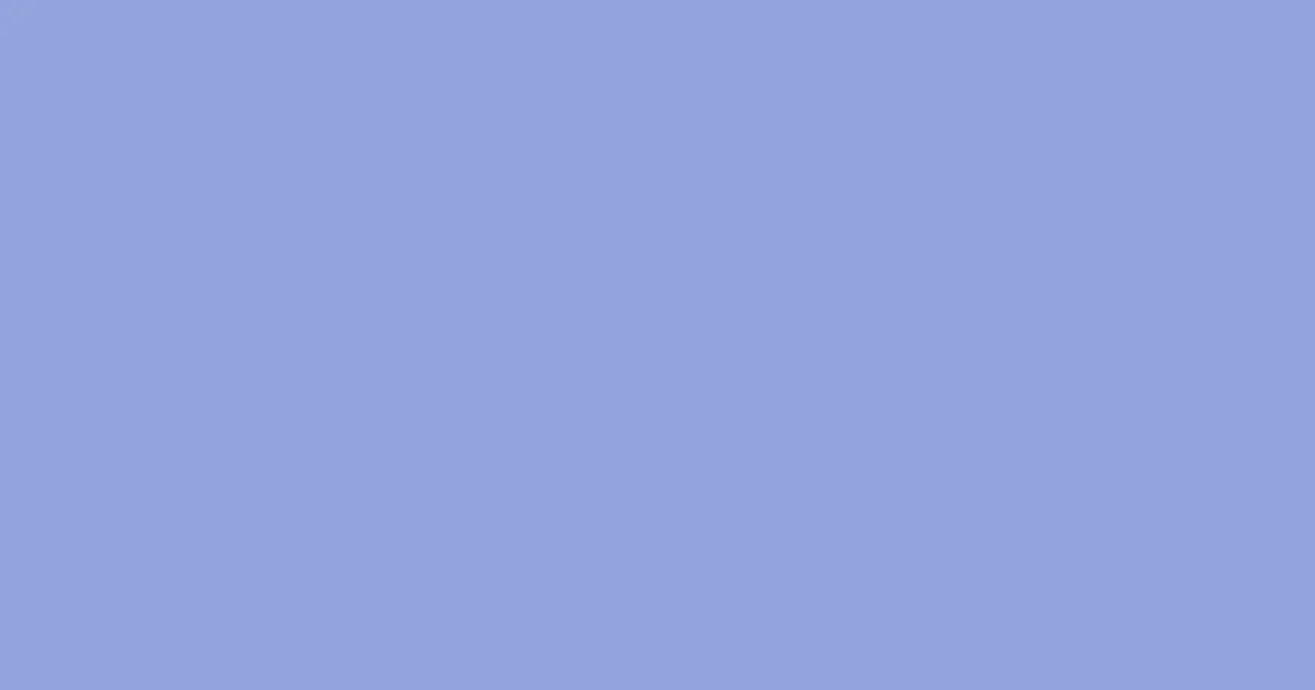 #91a5dc chetwode blue color image