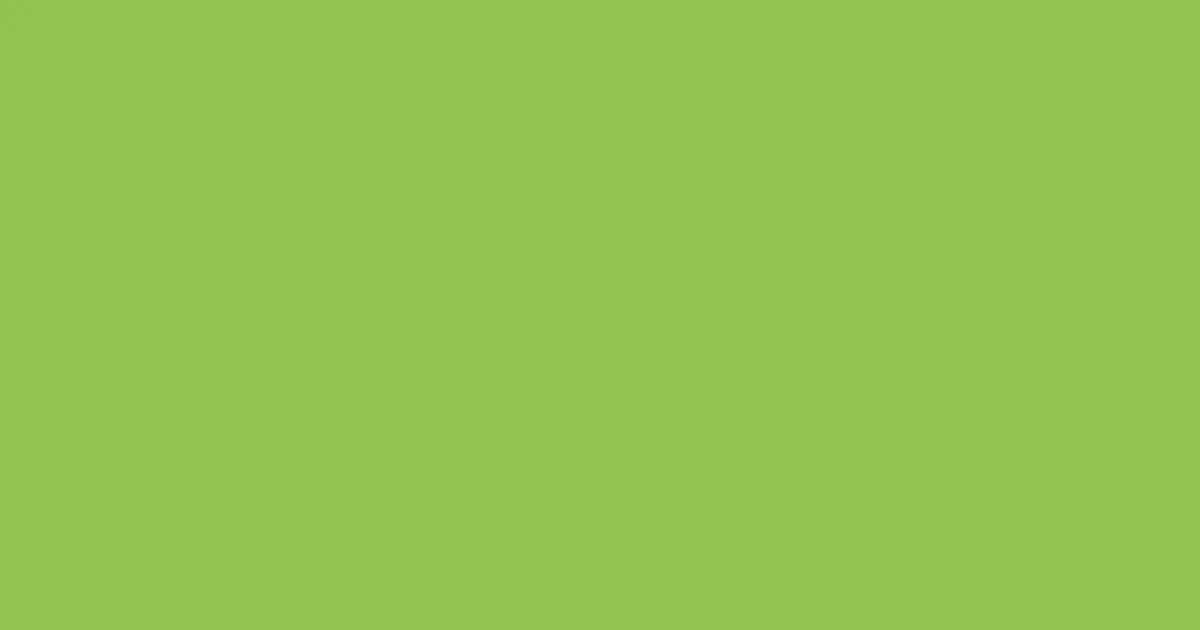 #91c250 celery color image