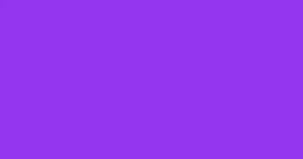 #9236ef electric violet color image
