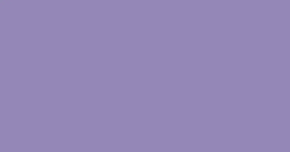 #9287b7 purple mountains majesty color image