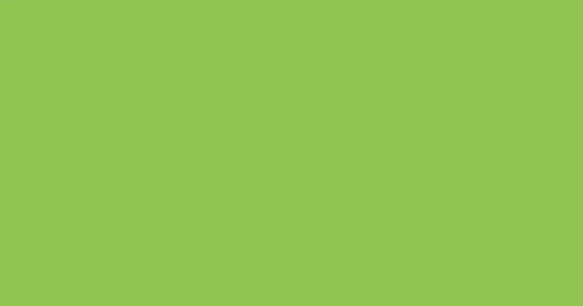 #92c54f celery color image
