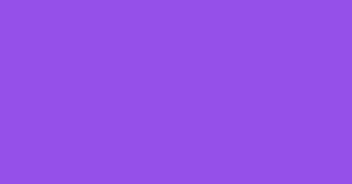 #9350e9 medium purple color image