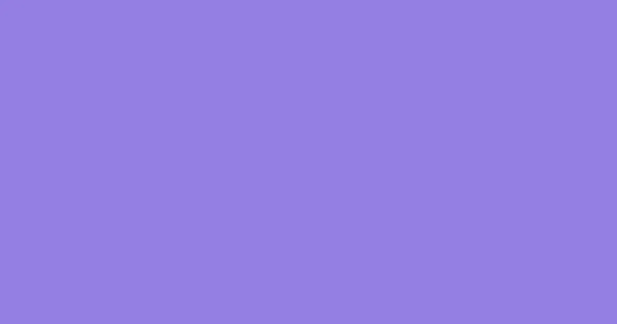 #937fe2 medium purple color image